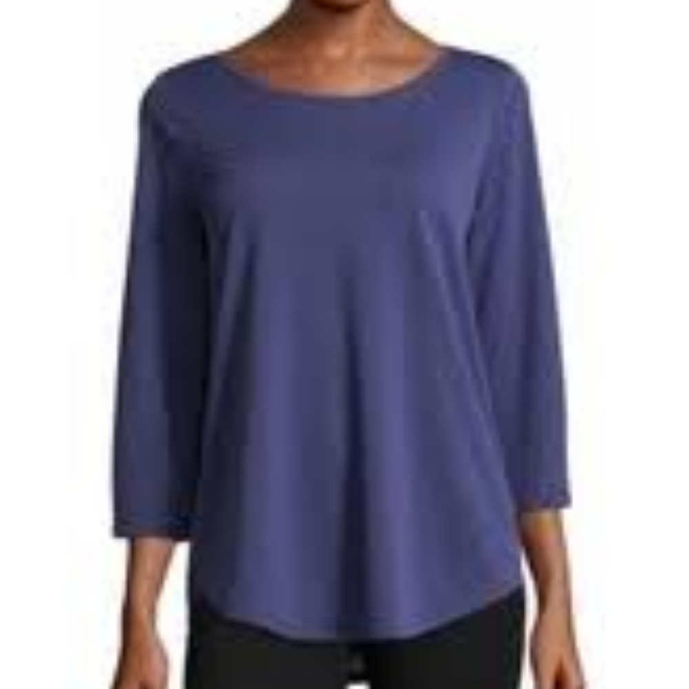 Xersion 3/4 Sleeve Crew Neck T-Shirt